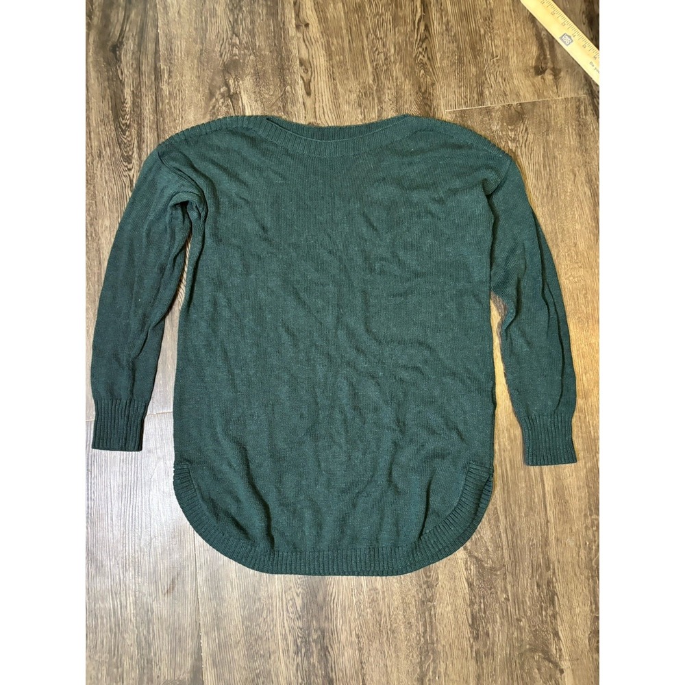 Old Navy Sweater Women's Size M Green Knit Long Sleeve Casual Top